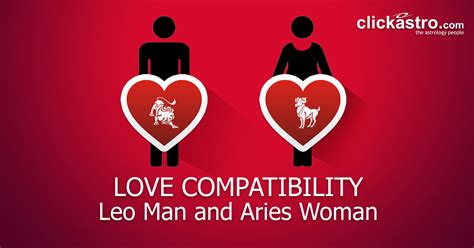 Leo Man And Aries Woman Love Compatibility From