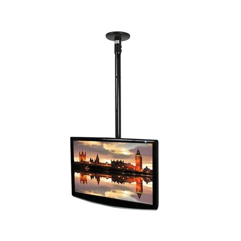 This wall mount flat screen tv. B-Tech Flat Screen TV Ceiling Mount - 0.75m Pole Black ...