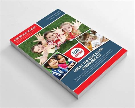 School Education Flyer Template By Graphicforest On Creativemarket