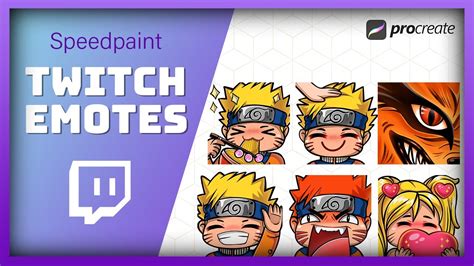 Digital Drawing And Illustration By Lumintu Vector Naruto Twitch Emotes