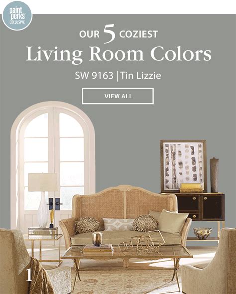 Sherwin Williams Home Our 5 Coziest Living Room Colors Milled
