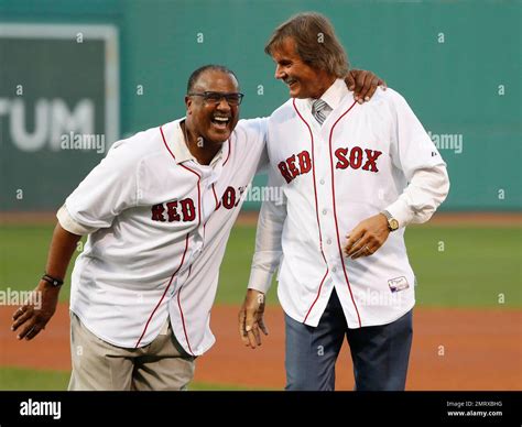 Baseball Hall Of Famers And Former Boston Red Sox Players Dennis