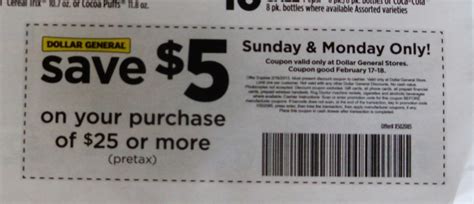 Printable Coupons For Dollar General