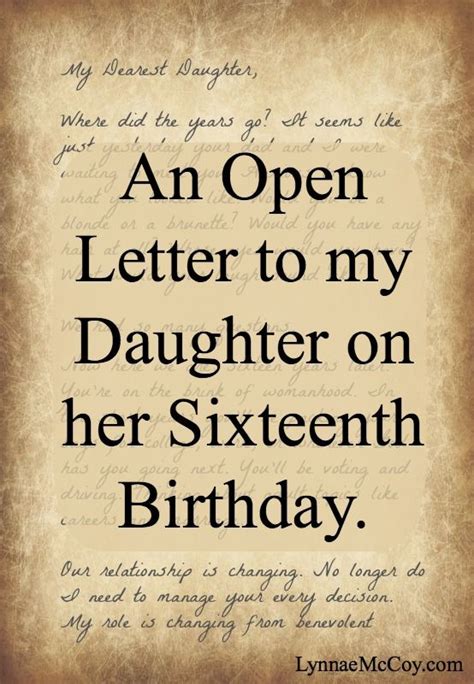 Account Suspended Birthday Quotes For Daughter Letter To My Daughter