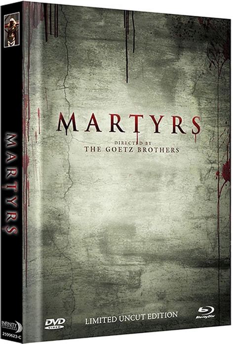 Martyrs 2015 Limited Collectors Edition Cover B Blu Ray