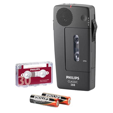 Philips Mini Cassette Recorder Lfh 388 American Dictation