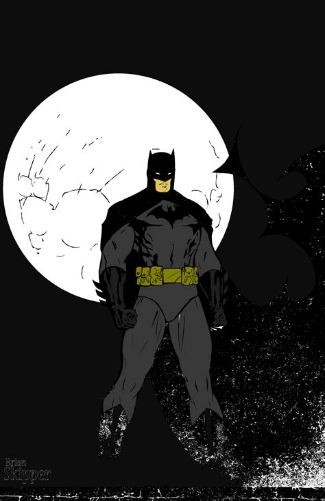 Batman Inks By Brianskipper On Deviantart