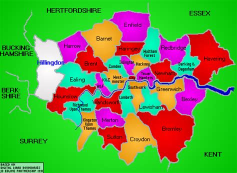 Lca S Latest Political Map Of London Released Vrogue