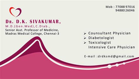 Upload your logo, art or design. Picker Design Studio: Visiting Card Designs _ Dr ...