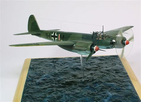 Ju 88 A 17 In Distress 172 Scale Model Model Airplanes Scale Models