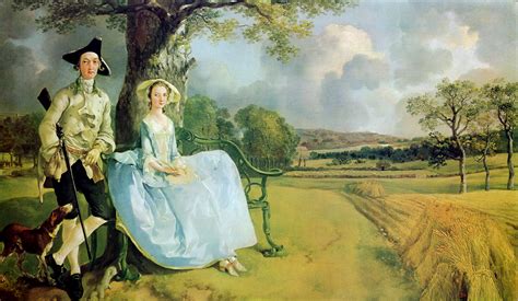 Mr And Mrs Andrews 1749 By Thomas Gainsborough 1727 1788 United