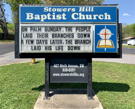 Pin On Stowers Hill Church Signs