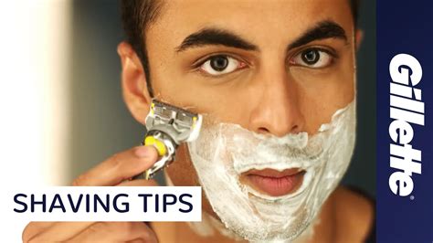 Shaving Tips For Men How To Shave Your Face Gillette Proglide Shield Youtube