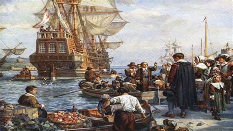 American History Taylored Teaching Pilgrim Life Pilgrim Fathers
