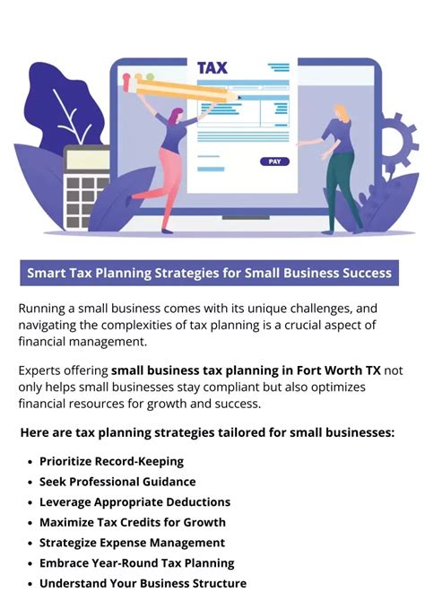 Ppt Smart Tax Planning Strategies For Small Business Success
