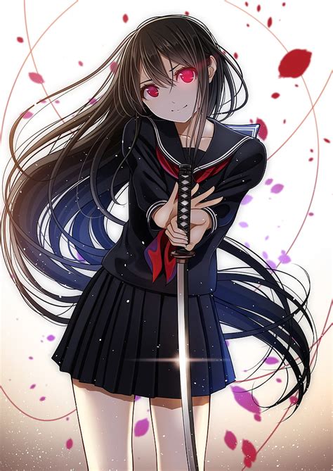 Anime Girl With A Sword