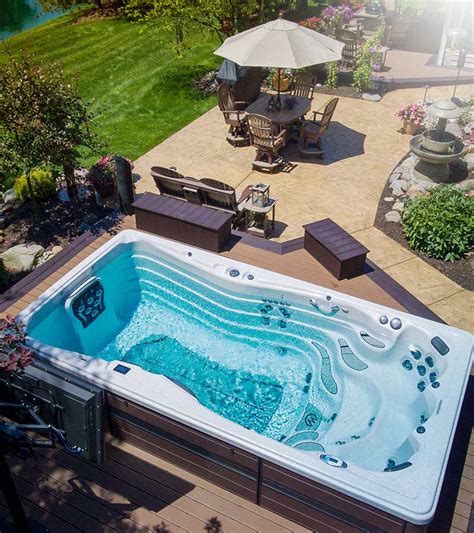 Looking To Put A Swim Spa In Your Backyard Check Out These