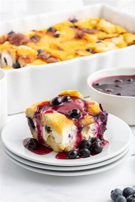 Overnight Blueberry French Toast Blue Sky Web Creations