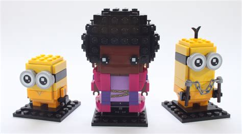 Lego Brickheadz Minions 40421 Belle Bottom Kevin And Bob Review