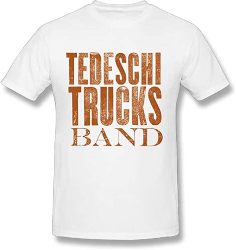 Yx Tedeschi Trucks Band Wheels Of Soul Tour Logo T Shirt For Men White Clothing