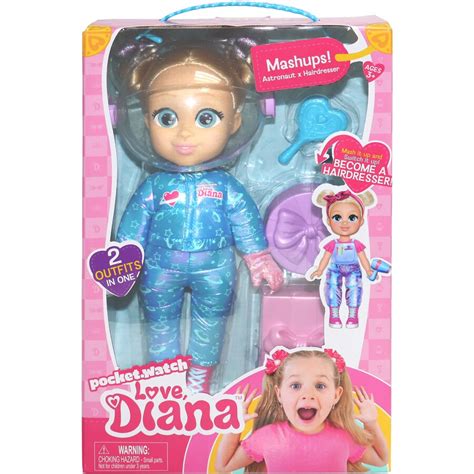 Love Diana 13 Inch Doll Mashup Astronaut Big W