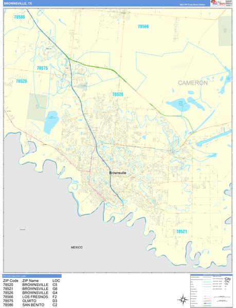 Maps Of Brownsville Texas