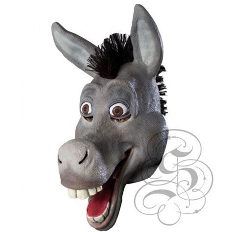 Latex Animal Cartoon Donkey Head Mask For Cosplay Halloween Etsy Uk