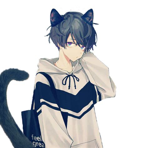 Albums 99 Wallpaper Anime Boy With Cat Superb