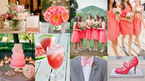 Top 5 Color Theme For Spring Wedding