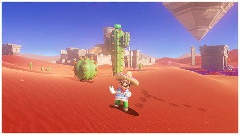 37.you're quite a catch, captain toad. Sand Kingdom Power Moon 40 - Wandering Cactus - Super ...