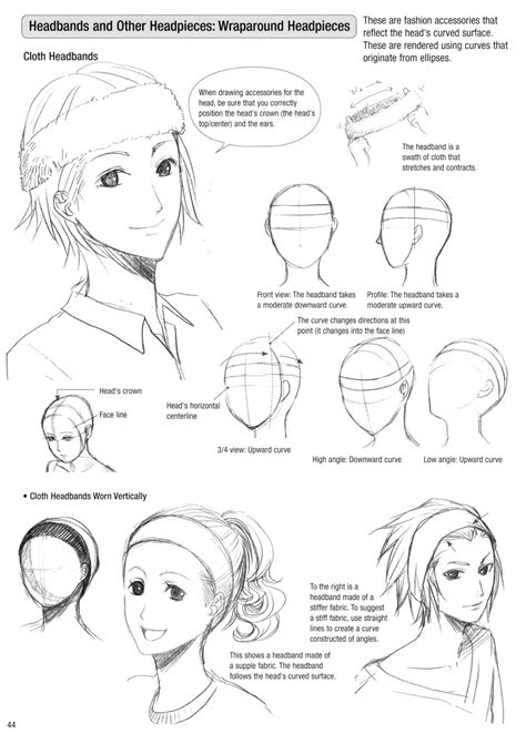 Anime Headbands Manga Drawing Tutorials