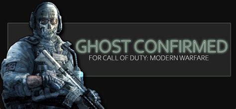 ‘ghost Confirmed For Call Of Duty Modern Warfare Ominous Beep