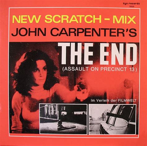 the splash band john carpenter s the end assault on precinct 13 new scratch mix 1983 red