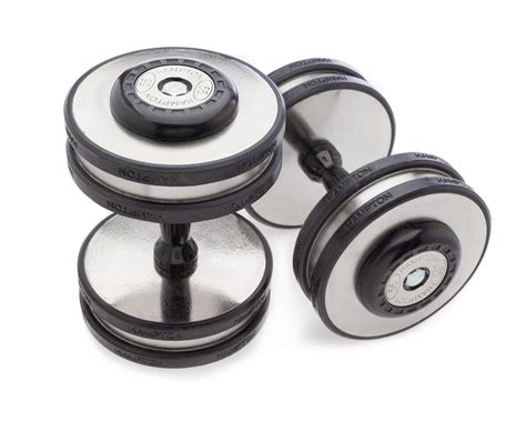 Eclipse Pro Style Dumbbell Pack 55lb 100lb Hampton Fitness