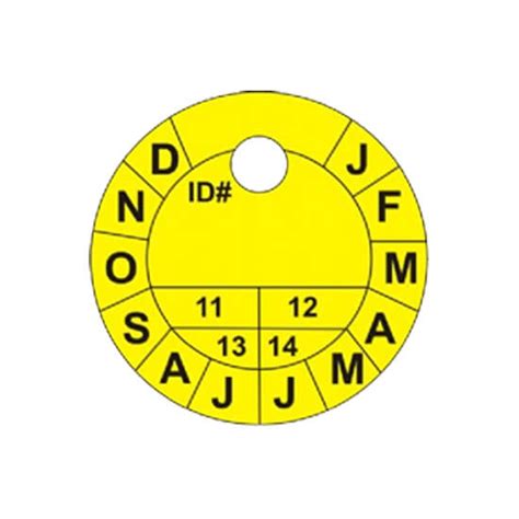 When your safety equipment inspection is complete, you can pick it up the same day or at a later date. HT-R-0 ROUND YELLOW HARNESS INSPECTION TAG | Scaffolding ...