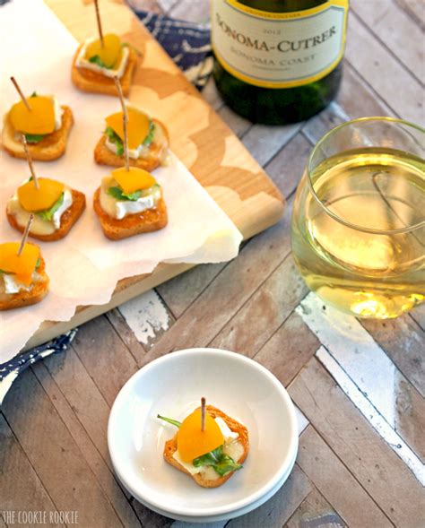 Apricot Brie Bites 4 The Cookie Rookie Brie Bites Wine And Cheese Party Food Pairings