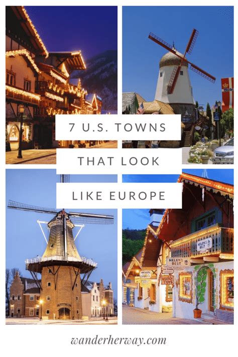 7 Unique Us Towns That Look Like Europe — Wander Her Way