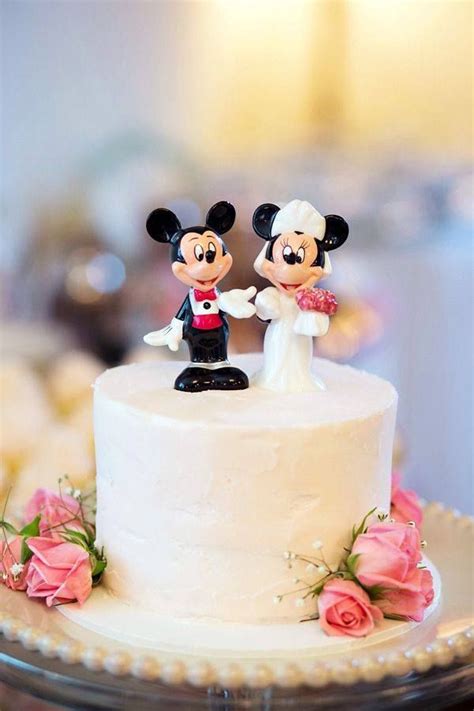 Mikey Mouse Wedding Cake Disney Wedding Cake Wedding Cake Toppers