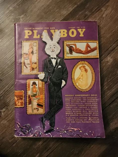 Playboy Magazine January Pmom Connie Kreski Cover The Bunny