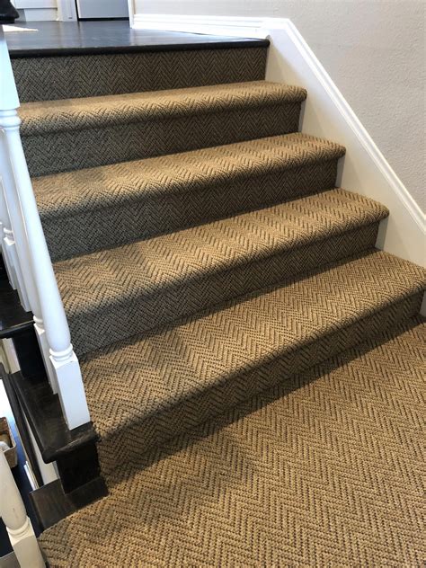 Fortunately, you can add clear, vinyl stair protectors that will prevent the carpet from wearing out prematurely while reducing the slippery nature of the stairs. Cheap Stair Carpets Online | Lets See Carpet new Design