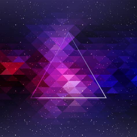 O triângulo colorido, Colorido, Triângulo, A Geometria Imagem de plano ...