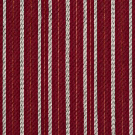 E826 Red Striped Jacquard Upholstery Fabric