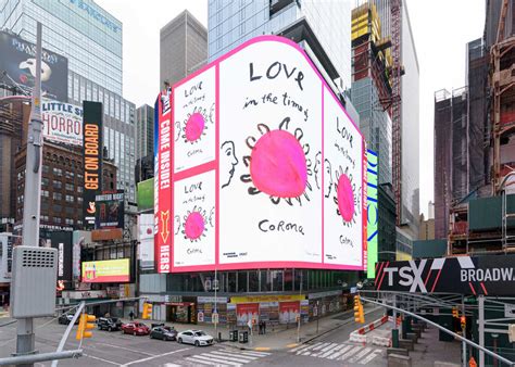 times square billboards filled with messages of hope gratitude and safety npr