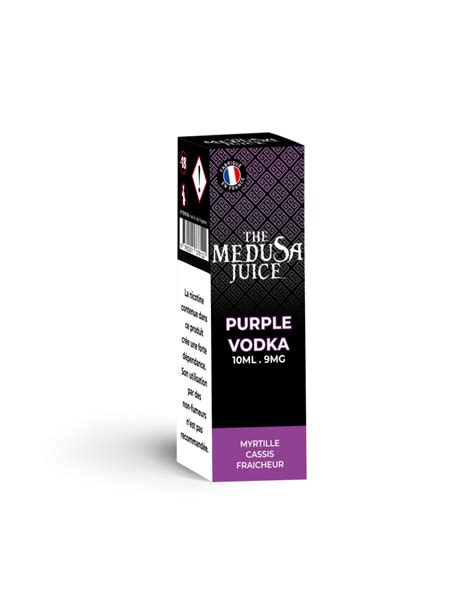 Purple Vodka 10ml Tpd Ready Par 10 The Medusa Juice Mg Vape