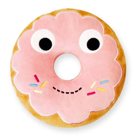 Yummy world 10" pink donut plush pillow– kidrobot
