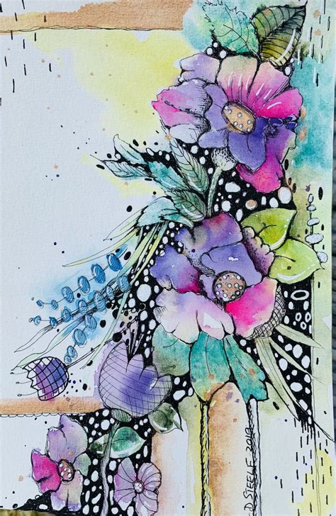 Watercolour Flowers Watercolor Flower Art Abstract Watercolor Art