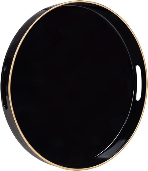 Amazon Com MAONAME Black Decorative Tray For Coffee Table Modern