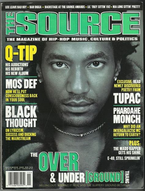 Q Tip Source Magazine 1999 Real Hip Hop Hip Hop Classics Hip Hop