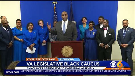 Virginia Legislative Black Caucus Unveils 2020 Agenda