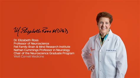 We Are Weill Cornell Medicine Dr Elizabeth Ross Center For